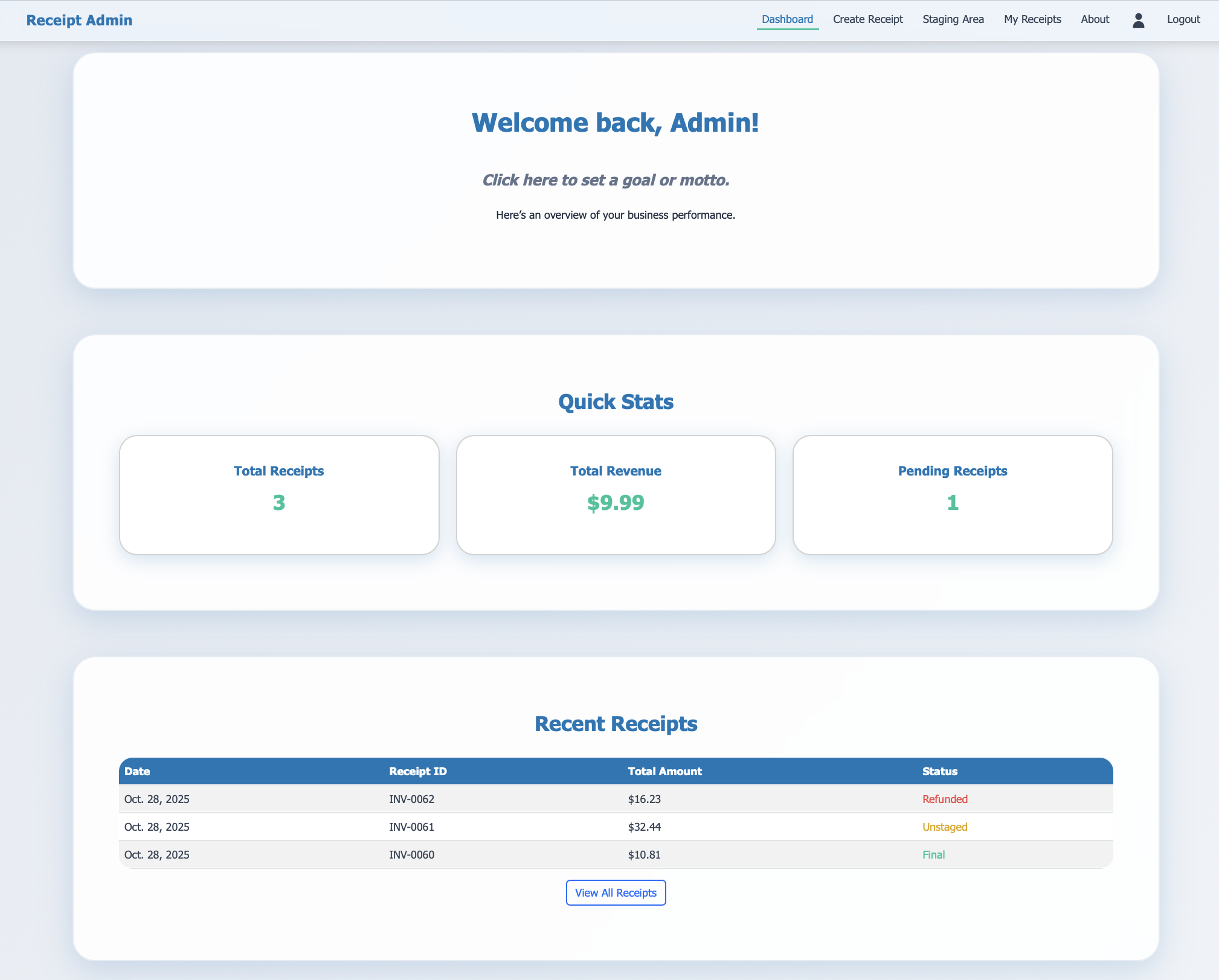 Dashboard